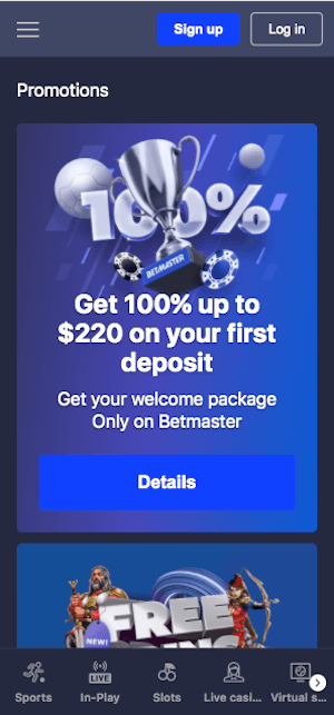 promo betmaster