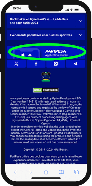 telecharger paripsea senegal