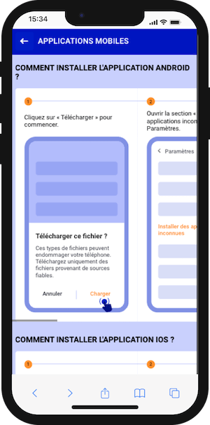 comment telecharger paripesa android apk
