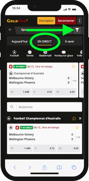 ou trouver le straming sur goldpari