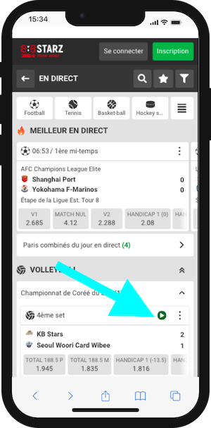 comment regarder un match en streaming sur 888starz