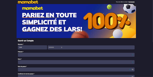 mamabet inscription sur ordinateur