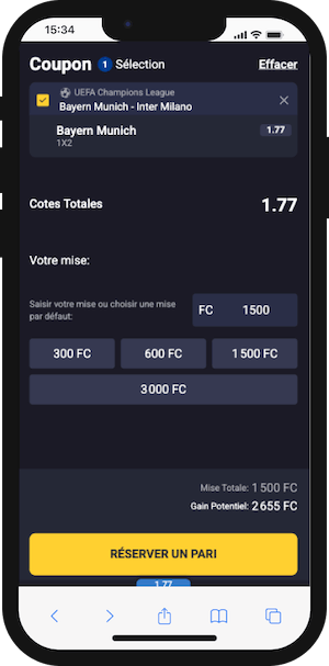 mamabet coupon de pari